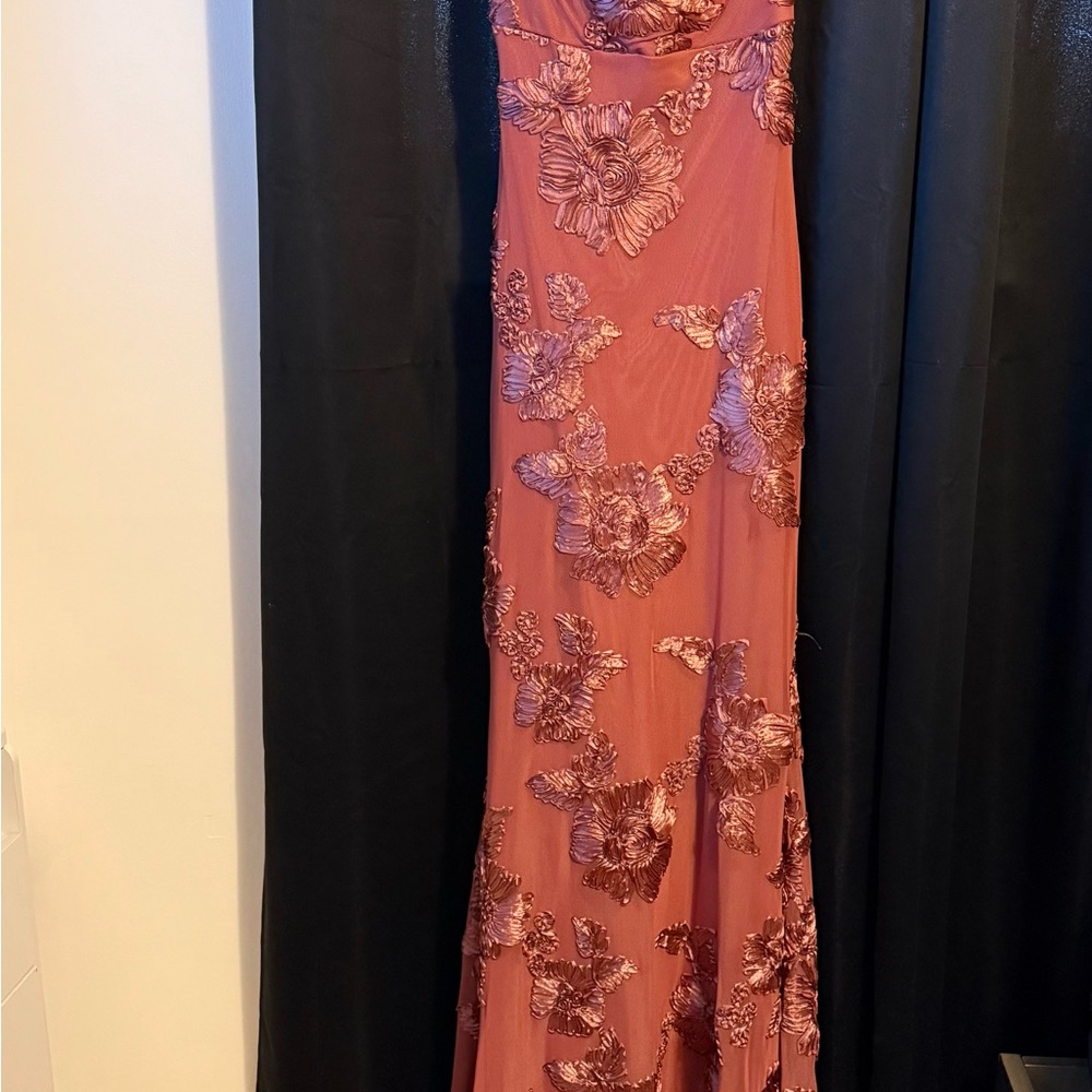 Windsor Strapless elegant Dress women’s large rust color excellent condition